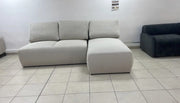 SOFÁ DE ESQUINA DYONISOS SONIC 23 - TELA BEIGE 3D 250X175CM - ESTRUCTURA DE MADERA, TAPIZADO EN TELA SONIC