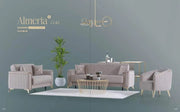 CONJUNTO SOFÁ CAMA ALMERÍA SALÓN 3+2+1 COLOR BEIGE