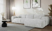CLOUD RIGHT CORNER SOFA WITH BEIGE COLOR, CLEAN LINES AND CONTEMPORARY STYLE AND 2 CUSHIONS AND 290X180X100CM