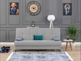 LYON CONVERTIBLE 3 SEATER WITH GREY COLOR VELVET