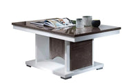 MASCARA COFFEE TABLE WITH WHITE AND GREY COLOR 110X60X46CM