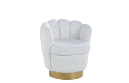SILLÓN ACOLCHADO GIRATORIO PARA TOCADOR SUAVE Y TIERNO (ESTILO CÓMODO)