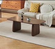HELEN COFFEE TABLE  IN WALNUT COLOR MEASURING120X70X45CM