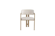 MELLOW CHAIR WITH OAK-EFFECT BLACK METAL LEGS AND BEIGE VELVET SEAT.MEASURING 50X49X79CM
