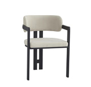 SILLÓN MELLOW CON PATAS DE METAL NEGRO Y ASIENTO SAN GRAIN. MEDIDAS: 50X49X79CM
