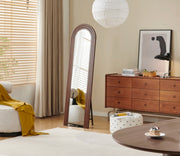 MIRROR IN WALNUT COLOR MEASURING 170X50CM
