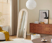 MIRROR IN TRAVERTINE COLOR MEASURING 170X70CM
