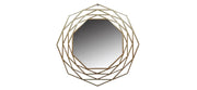NEPTUNE DESIGN MIRROR WITH GOLD FINISHING MEASUIRNG 91CM