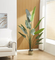 ARTIFICIAL STRELITZIA PLANT WITH POT INCLUDES MEASUIRNG 210CM