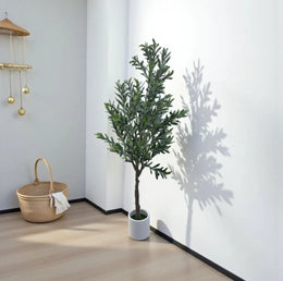 ARTIFICIAL OLIVE TREE INCLUDED POT MEASURING 180CM