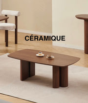 TRINITY CERAMIC COFFEE TABLE MEASURING 120X70X45CM