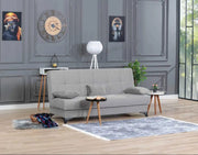 LYON CONVERTIBLE 3 SEATER WITH GREY COLOR VELVET