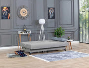 LYON CONVERTIBLE 3 SEATER WITH GREY COLOR VELVET