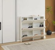 BEYROUTH SHOE CABINET WITH WHITE EFFECT MEASURING 112X120X17CM