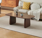 HELEN COFFEE TABLE  IN WALNUT COLOR MEASURING120X70X45CM