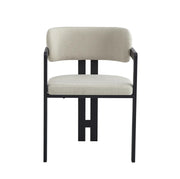 SILLÓN MELLOW CON PATAS DE METAL NEGRO Y ASIENTO SAN GRAIN. MEDIDAS: 50X49X79CM