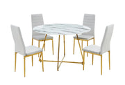 TOLIA CHAIRS IN MOCHA VELVET IN GOLD FEETS.MEASURING 39.5X39X95CM
