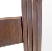 BALI MIRROR IN WALNUT FINISH MEASURING 160X80CM