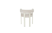 VAIANA CHAIR WITH BEIGE METAL LEGS AND BEIGE VELVET SEAT.MEASURING 51X51X72CM
