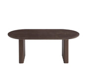 ROME COFFEE TABLE WITH WALNUT EFFECT LEGS AND WALNUT WOOD EFFECT TOP MEASUREMENT 120X60X45CM