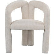 A SIERRA CHAIRS WITH CREMONA BEIGE FABRIC.