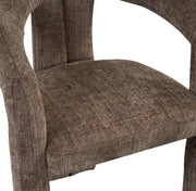 A SIERRA CHAIRS WITH CREMONA MOCA FABRIC.