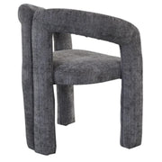 A SIERRA CHAIRS WITH CREMONA ANTHRACITE FABRIC.